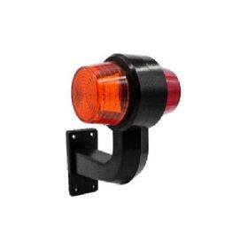 Formplas FR0147-YR Sarı-Kırmızı 18 Ledli Maksi Eğri Lamba