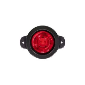 Formplas FR0161-R Kırmızı Yuvarlak İşaret Lensli Cam 9 12V-24V Ledli Lamba