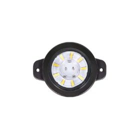 Formplas FR0161-W Beyaz Yuvarlak İşaret Lensli Cam 9 12V-24V Ledli Lamba