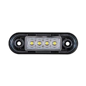 Formplas FR0170-W Beyaz 4 Ledli 83 mm 12V-24V Parmak Lamba