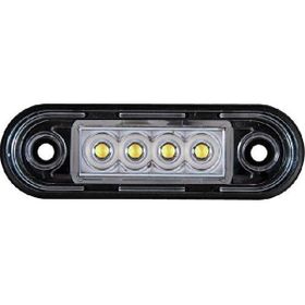 Formplas FR0170-W Beyaz 4 Ledli 83 mm 12V-24V Parmak Lamba