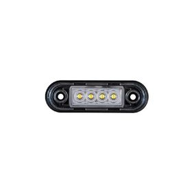 Formplas FR0170-W Beyaz 4 Ledli 83 mm 12V-24V Parmak Lamba