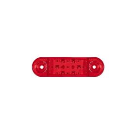 Formplas FR0174-R Kırmızı Oval 9 Ledli 84 mm 12V-24V Parmak Lamba