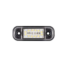Formplas FR0175-W Beyaz Oval 12 Ledli 86 mm 12V-24V Parmak Lamba