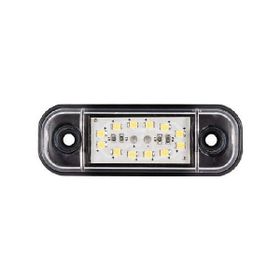 Formplas FR0175-W Beyaz Oval 12 Ledli 86 mm 12V-24V Parmak Lamba