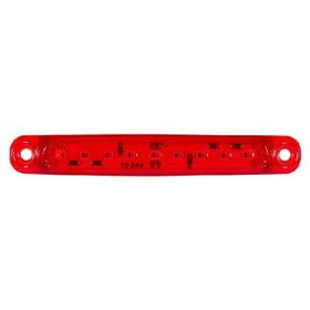 Formplas FR0176-R Kırmızı 9 Ledli 98 mm 12V-24V Parmak Lamba