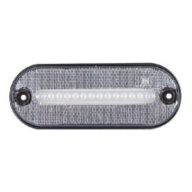 Formplas FR0186-W Beyaz Oval İşaret Neon 12 118 mm 12V-24V Ledli Lamba
