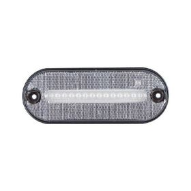 Formplas FR0186-W Beyaz Oval İşaret Neon 12 118 mm 12V-24V Ledli Lamba