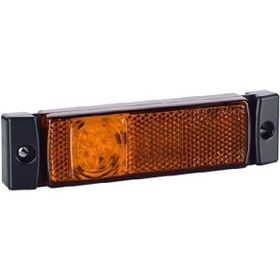 Formplas FR0194-Y Sarı 12-24 V 125 mm 4 Led'li Dorse İşaret Lamba Krone Lamba