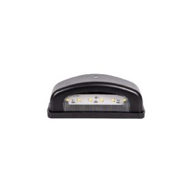Formplas FR0215-BL Siyah Plaka 6 12V-24V Ledli Lamba