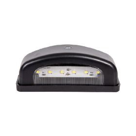 Formplas FR0215-BL Siyah Plaka 6 12V-24V Ledli Lamba