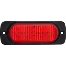 Formplas FR0278-R Kırmızı Mercekli Cam 12 Ledli 115 mm 12V-24V Parmak Lamba
