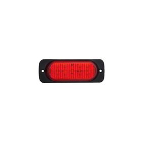 Formplas FR0278-R Kırmızı Mercekli Cam 12 Ledli 115 mm 12V-24V Parmak Lamba