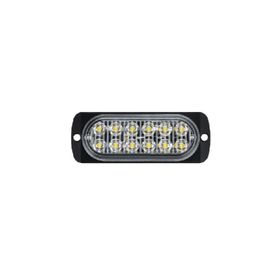 Formplas FR0278-W Beyaz Mercekli Cam 12 Ledli 115 mm 12V-24V Parmak Lamba
