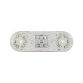 Formplas FR0314-W Beyaz Oval Yan İşaret 17 113 mm 12V-24V Ledli Lamba