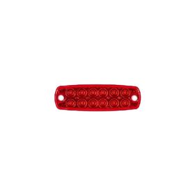 Formplas FR1178-R Kırmızı 12-24 V 115 mm 12 Led'li Animasyonlu Lamba