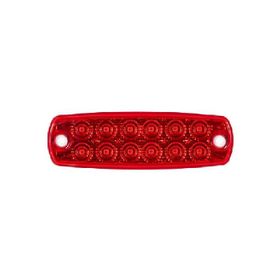 Formplas FR1178-R Kırmızı 12-24 V 115 mm 12 Led'li Animasyonlu Lamba