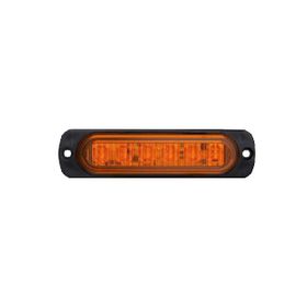 Formplas FR1272-Y Sarı 12-24 V 114 mm 6 Led'li Mercekli Cam Animasyonlu Lamba