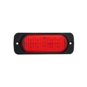 Formplas FR1278-R Kırmızı 12-24 V 115 mm 12 Led'li Mercekli Cam Animasyonlu Lamba