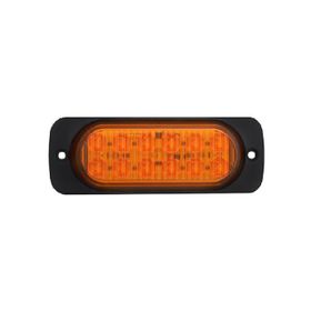Formplas FR1278-Y Sarı 12-24 V 115 mm 12 Led'li Mercekli Cam Animasyonlu Lamba