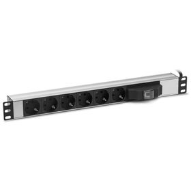 Formrack Sigortalı 6'lı 19 inc Alüminyum Priz