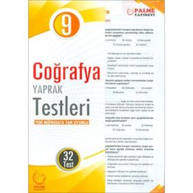 Formül 9. Sınıf Coğrafya Yaprak Test - kollektif
