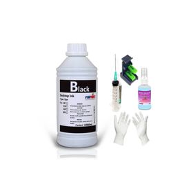 Forprint Canon E414 - E474 - E484 - E464 Uyumlu Siyah 1000 ml Mürekkep Kartuş