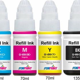 Forprint GI-490 Canon G2415 Pixma Çok Fonksiyonlu Yazıcı Uyumlu Plus Mürekkep Seti