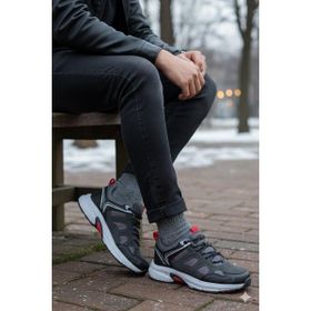 Fort 2919 WKS Rahat Füme Siyah Trekking Erkek Ayakkabı