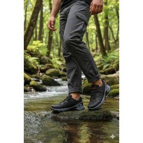 Fort 2923 WKS Siyah Kırmızı Erkek Trekking Ayakkabı