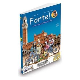 FORTE 3 (KITAP+CDROM+CD) İTALYANCA ORTA-ALT SEVIYE 7-11 YAŞ A2 - LUCIA MADDII;MARIA CARLA BORGOGNI