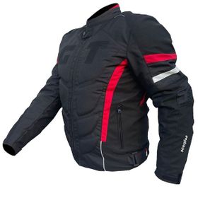 Forte GT 2001080 Scorpion 4 Mevsim Siyah Kırmızı Motosiklet Montu