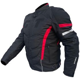Forte GT 2001080 Scorpion 4 Mevsim Siyah Kırmızı Motosiklet Montu