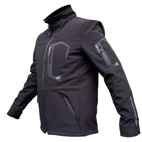 Forte GT 2001085 Spark Soft Shell Korumalı Siyah Motosiklet Montu