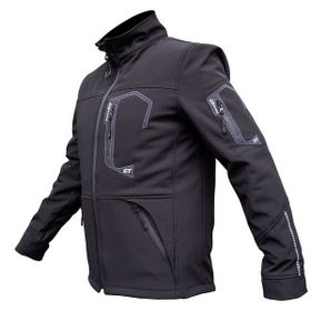 Forte GT 2001085 Spark Soft Shell Korumalı Siyah Motosiklet Montu