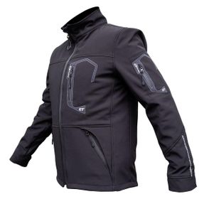 Forte GT 2001085 Spark Soft Shell Korumalı Siyah Motosiklet Montu