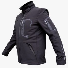Forte GT 2001085 Spark Soft Shell Korumalı Siyah Motosiklet Montu