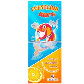 Fortelina Kids Omega-3 Multivitamin Mineral Portakal Aromalı 150 ml Şurup