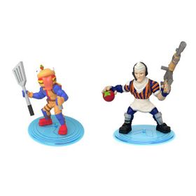 Fortnite FRT27000 Mini İkili Figür W3 Beef Boss & Grill Sergeant