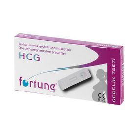 Fortune 1 Adet Kaset Tipi Gebelik Testi