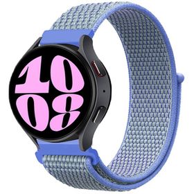 Forzacase Amazfit GTS - GTS 2 FC140 Mavi 42 mm Esnek Hasır Örgü Kordon