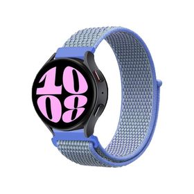 Forzacase Amazfit GTS - GTS 2 FC140 Mavi 42 mm Esnek Hasır Örgü Kordon