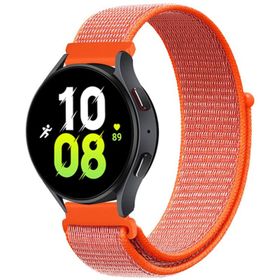 Forzacase Amazfit GTS - GTS 2 FC140 Turuncu 42 mm Esnek Hasır Örgü Kordon
