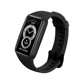 Forzacase FC147 Siyah Honor Band 6 Silikon Kordon Kayış