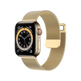 Forzacase FC158 Gold iOS Uyumlu Watch 8 41 mm Metal Mıknatıslı Kordon Kayış