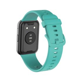 Forzacase Huawei Watch Fit 1 için FC149 Açık Yeşil Silikon Kordon