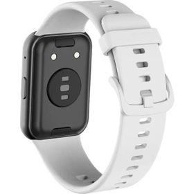 Forzacase Huawei Watch Fit 1 için FC149 Beyaz Silikon Kordon