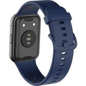 Forzacase Huawei Watch Fit 1 için FC149 Lacivert Silikon Kordon