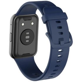 Forzacase Huawei Watch Fit 1 için FC149 Lacivert Silikon Kordon