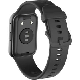 Forzacase Huawei Watch Fit 1 için FC149 Siyah Silikon Kordon
